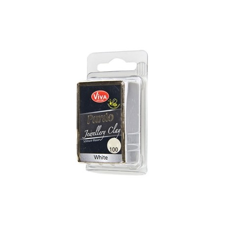 PÂTE PARDO VIVA DECOR JEWELLERY CLAY 56G N°100 WHITE