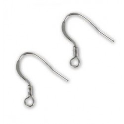 Ref bcl001 Boucles argent