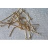 Ref tg003-or tige anneau (30pcs)