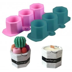 Moule Silicone Resine Pot