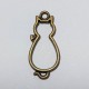 socle pendentif bronze 6