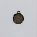 socle pendentif bronze 14