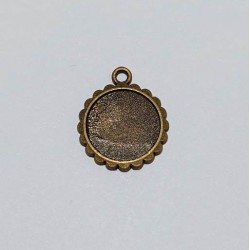 socle pendentif bronze 16