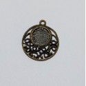 socle pendentif bronze 17