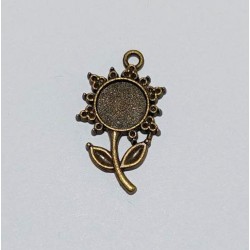 socle pendentif bronze 18