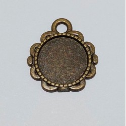 socle pendentif bronze 21