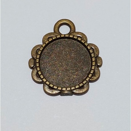 socle pendentif bronze 21