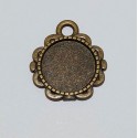 socle pendentif bronze 21