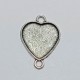 socle pendentif argent 33