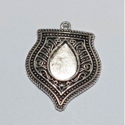 socle pendentif argent 35