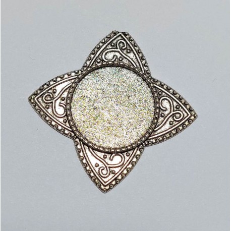 socle pendentif argent 36