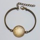 socle bracelet bronze