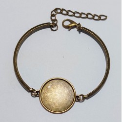 socle bracelet bronze