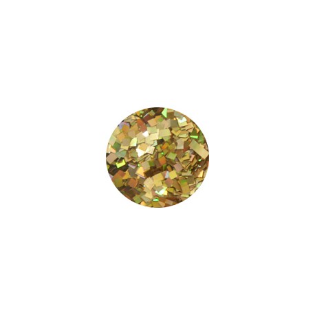 Glitter Losange 20G: Gold Laser