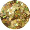 Glitter Losange 20G: Gold Laser