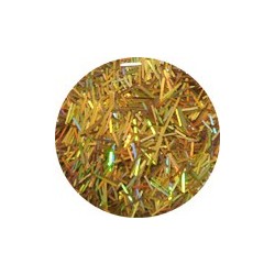 Long Glitter 20G: Gold Laser