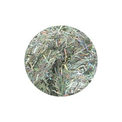 Long Glitter 20G: Silver Laser