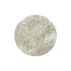 Long Glitter 20G: white Laser