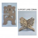 Support Livre Coran en Bois