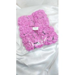 Fleurs Plastique Rose-Violet