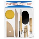 Set de 8 outils modelage poterie